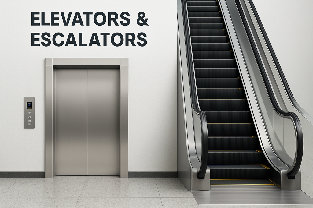 In demand elevators & escalators